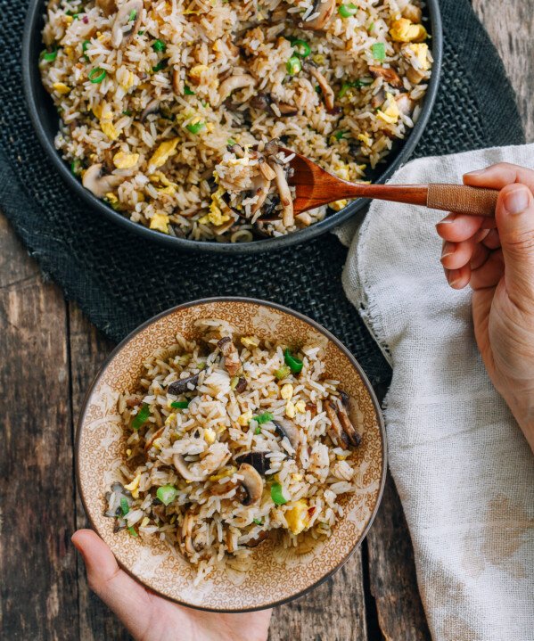 Mushroom Fried Rice