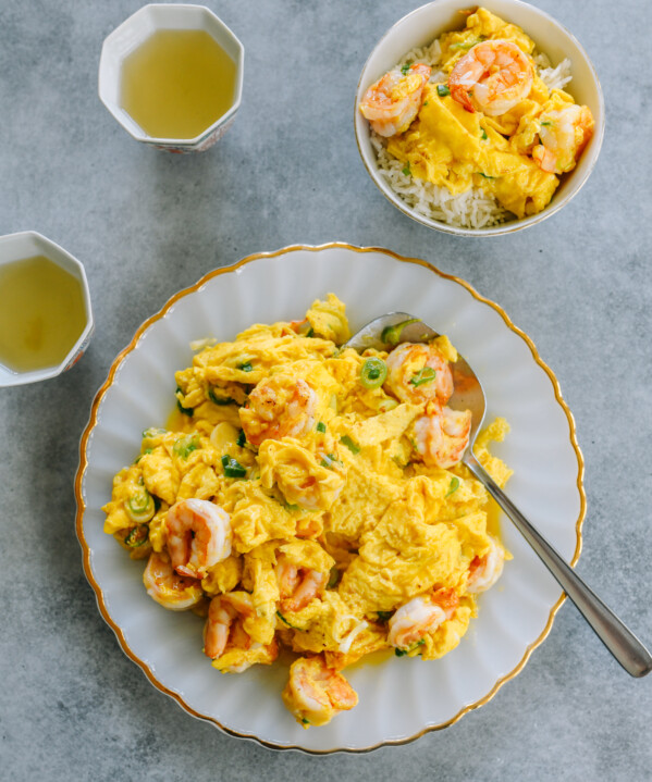 Shrimp and Eggs Cantonese-style