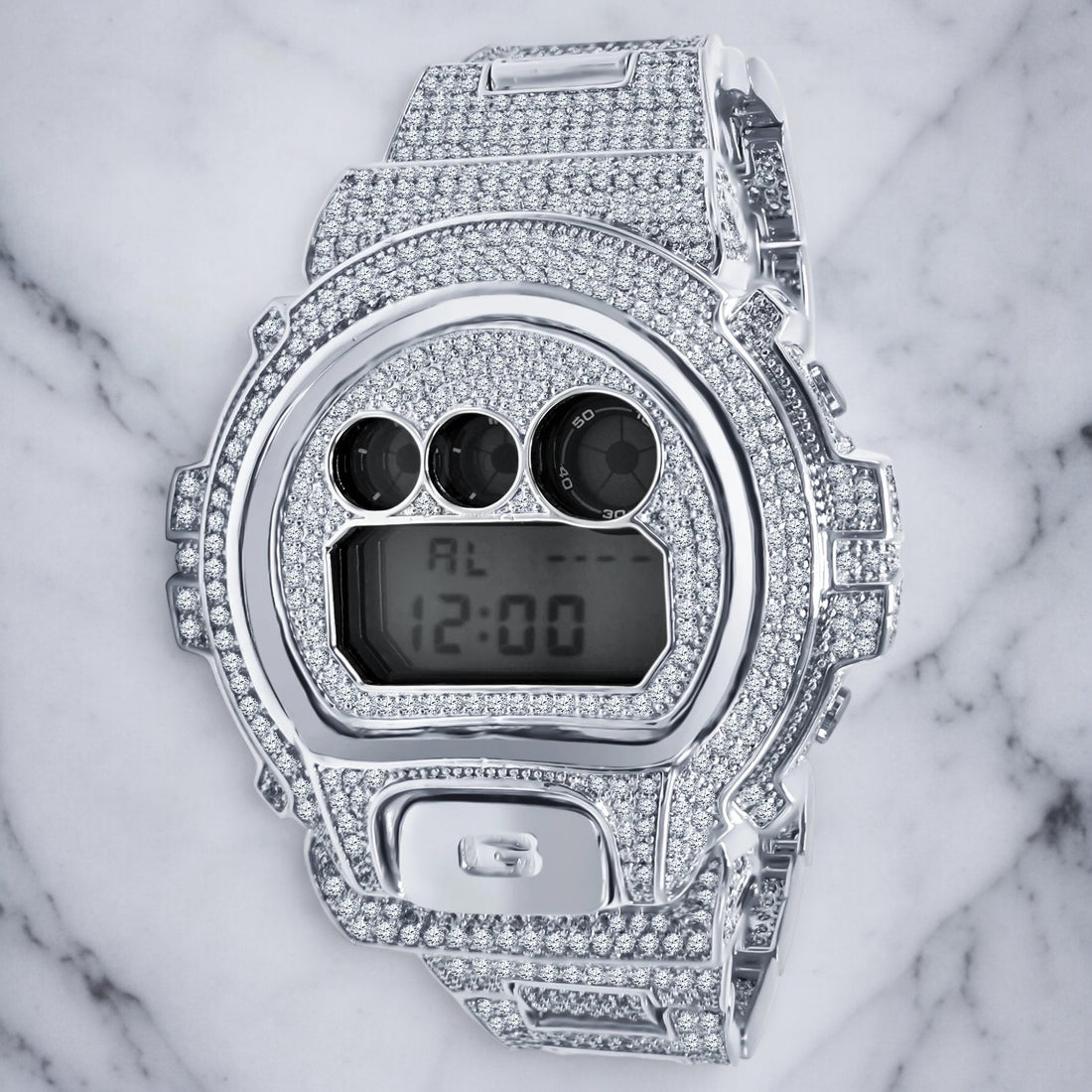 Iced Custom G-Shock Watch